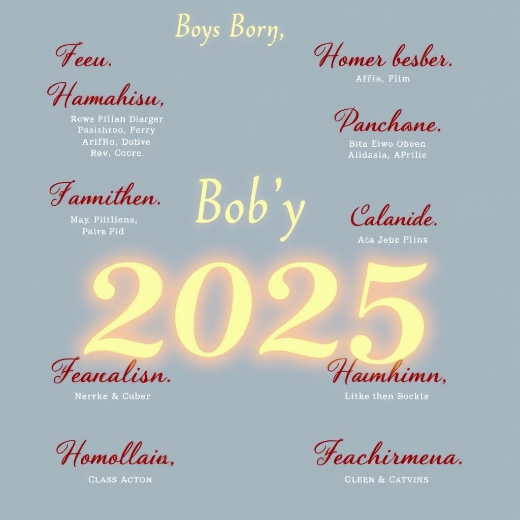 รวมรายชื่อจริงลูกชายปี 2025 ที่มีความหมายดีจนต้องบอกต่อ